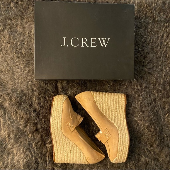 J CREW ALTUZZARRA | Wedge Espadrilles Tan Size 8 EUC $345! Don’t pass up - Picture 4 of 12